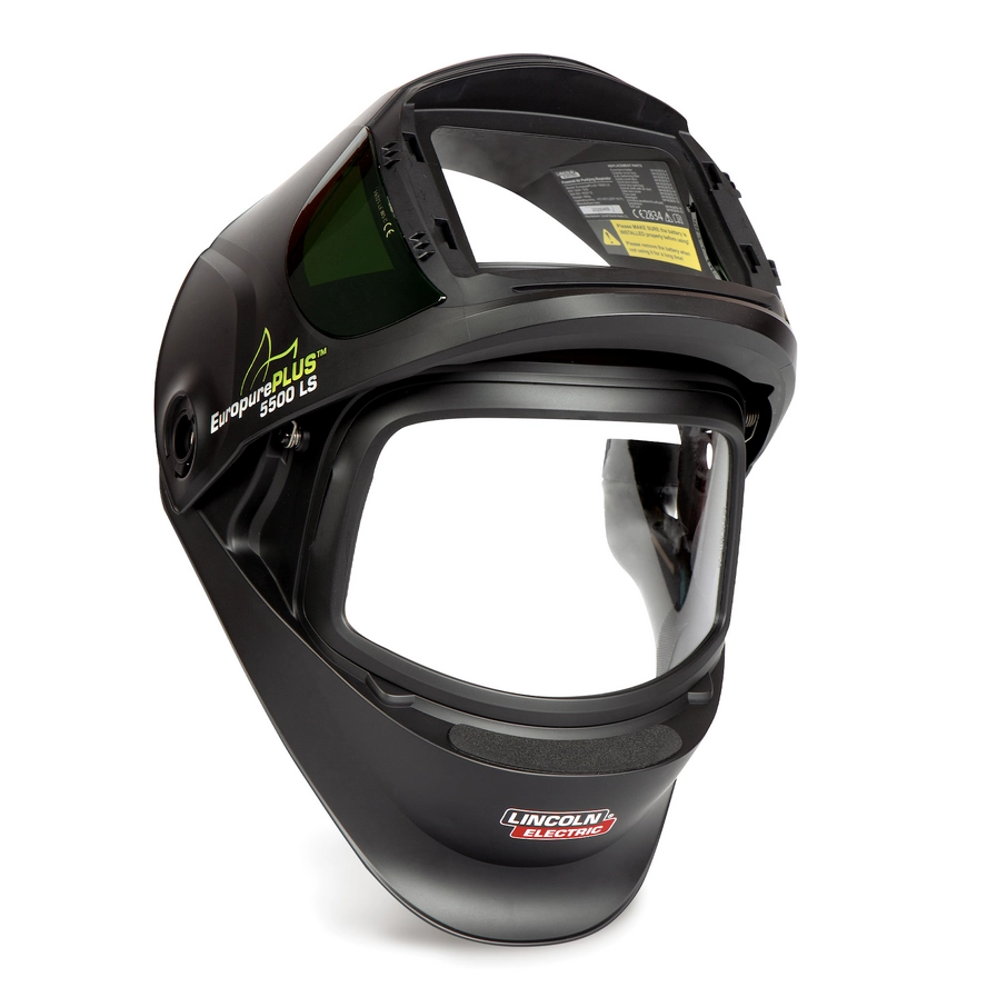 Lincoln Electric Europure Schweissschutz-Helm "Flip up" PLUS 5500 LS Atemschutz-Gebläse